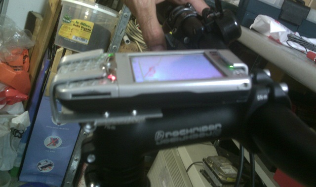 Supporto GPS per palmare HP su ROCKRIDER 9.1