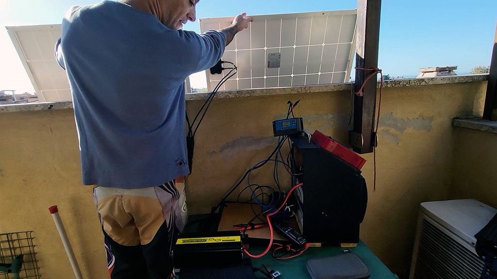 Ricaricare 500Watt a 220V in camper, con solo 60A disponibili