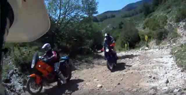 Raduno KTM LC8 - Supporto per il giro in Off