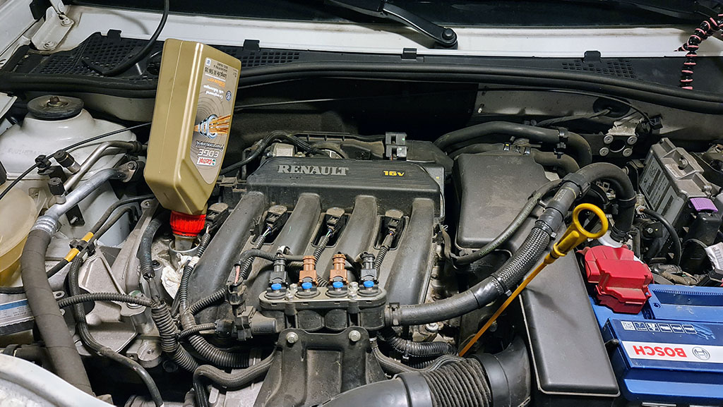 Cambio olio Dacia Duster 1.6 GPL