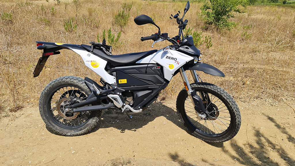 Prova FX ZeroMotorcycles elettrica